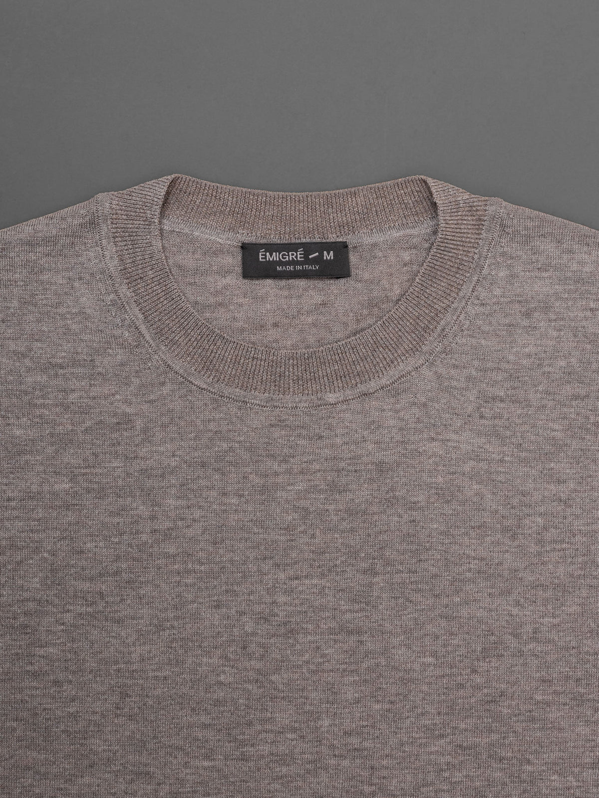 The Chair Merino T-shirt - Warm Grey