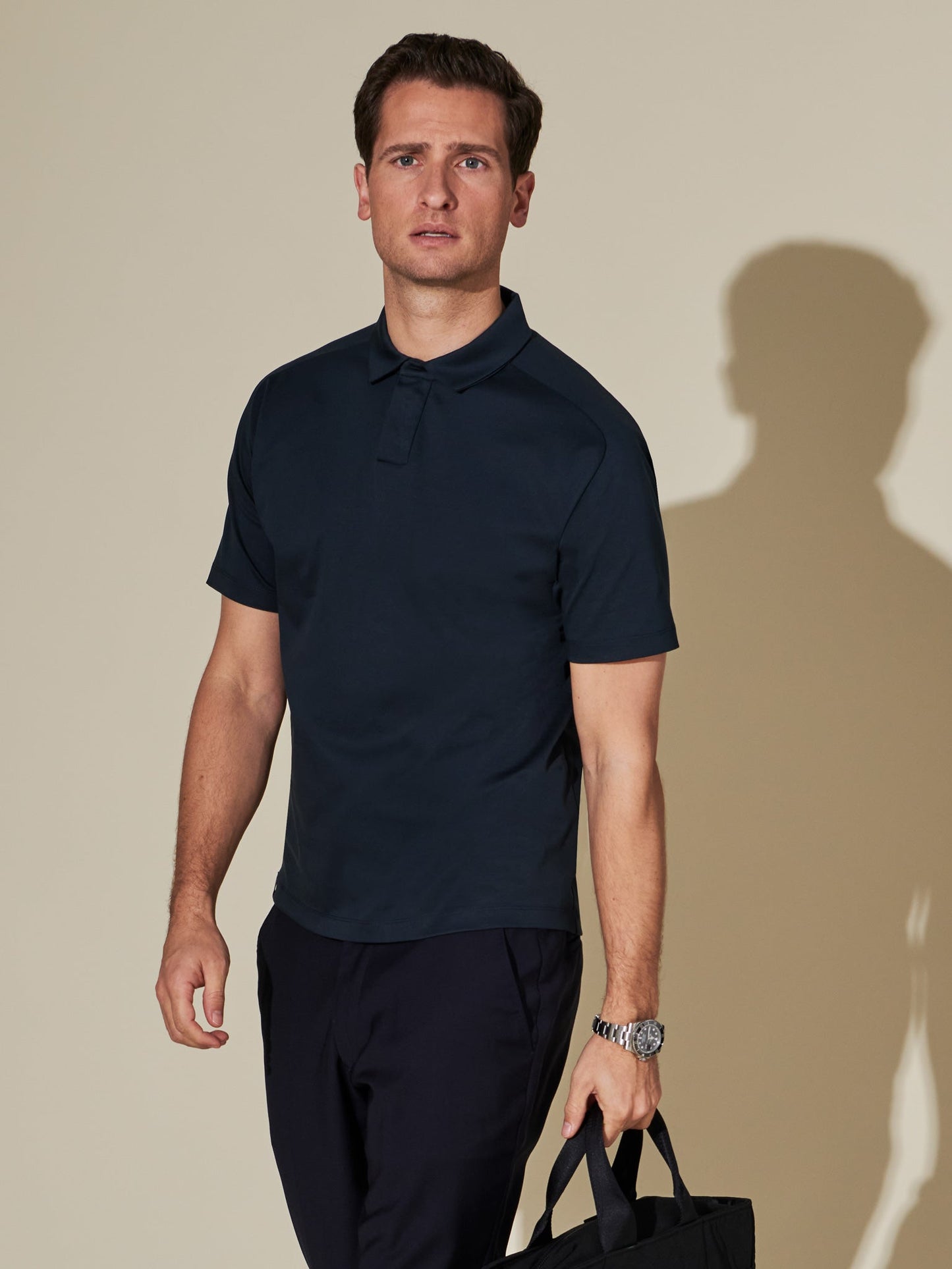 Cotton Transit Polo - Nordic Blue