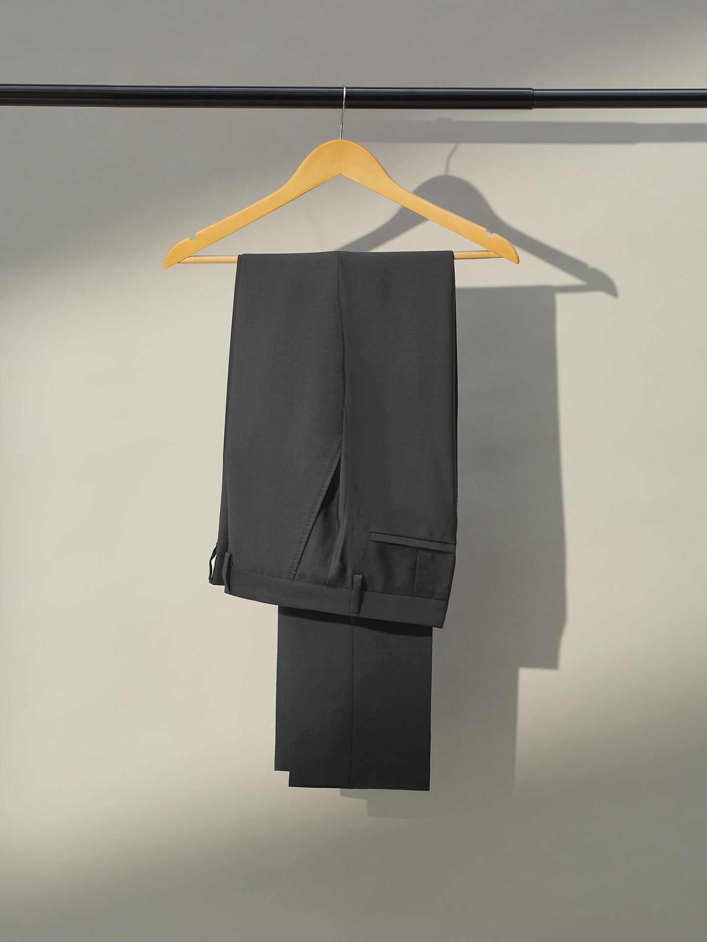 Four Season Wool Travel Trouser - Downtown Grey