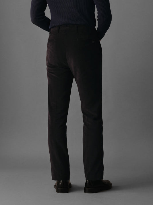 The Chair Corduroy Trousers - Black Beauty