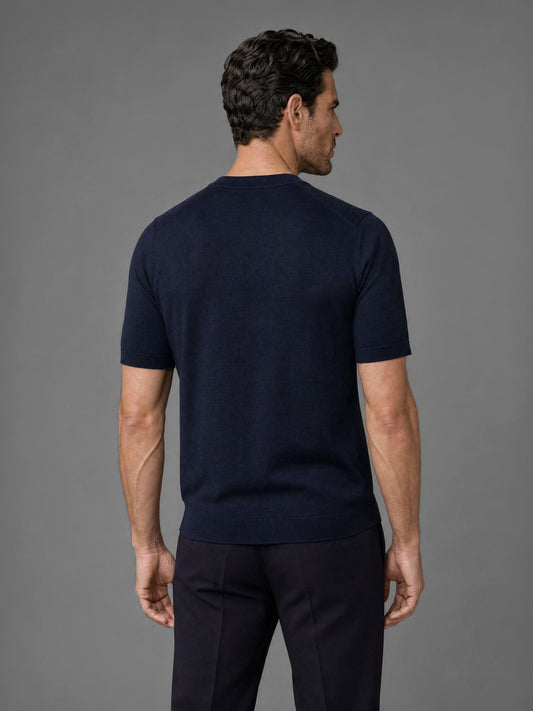 The Chair Merino T-shirt - Dark Navy