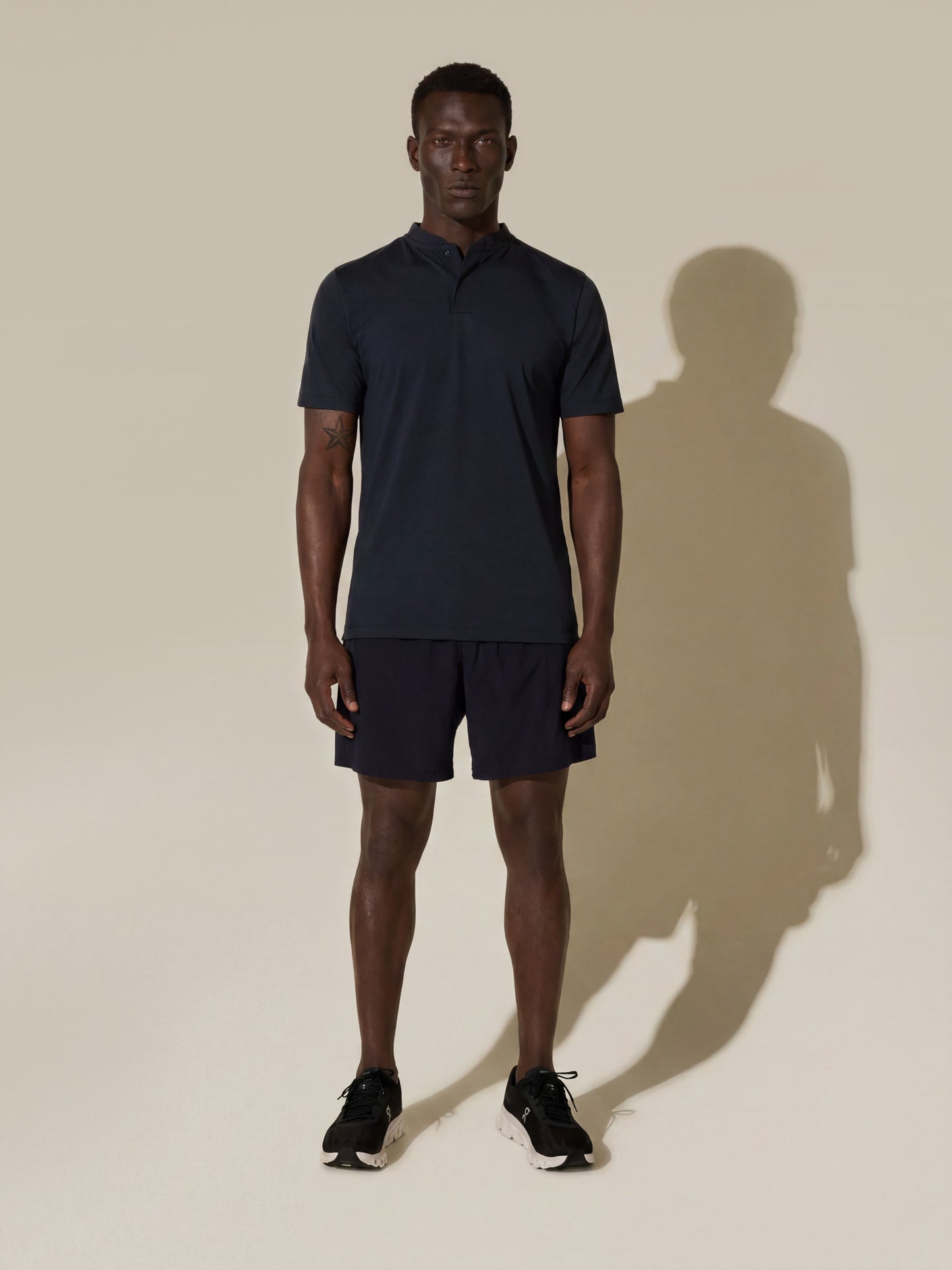 Sports Kit Henley - Dark Navy