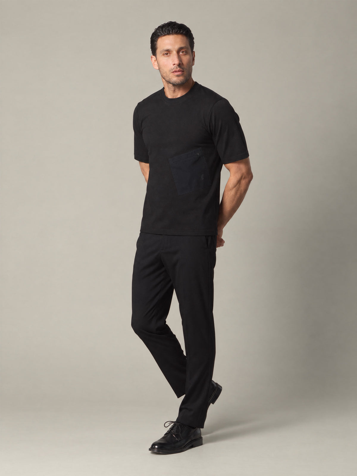 One Pocket T-shirt - Black Beauty