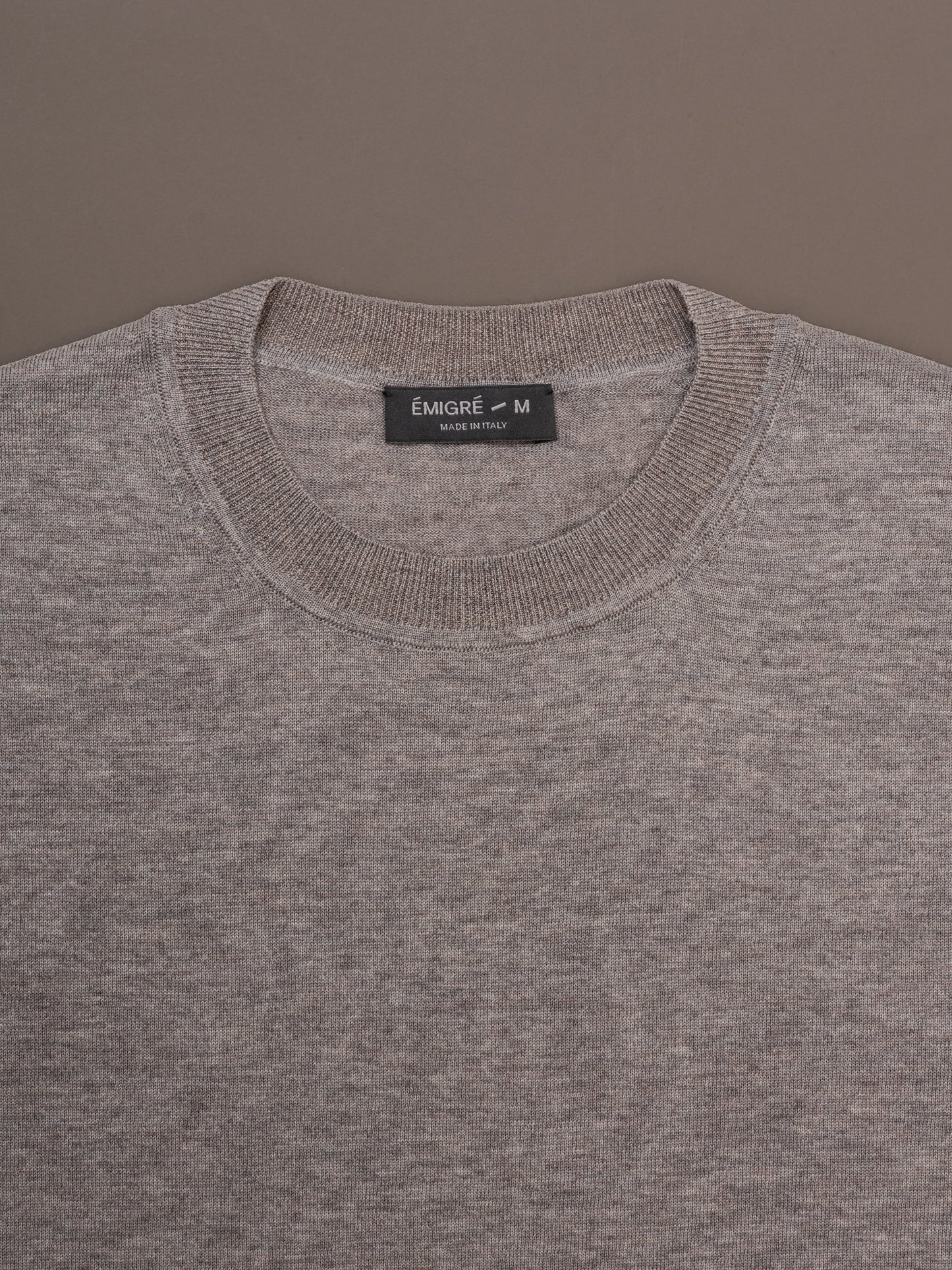 The Chair Merino T-shirt - Downtown Grey