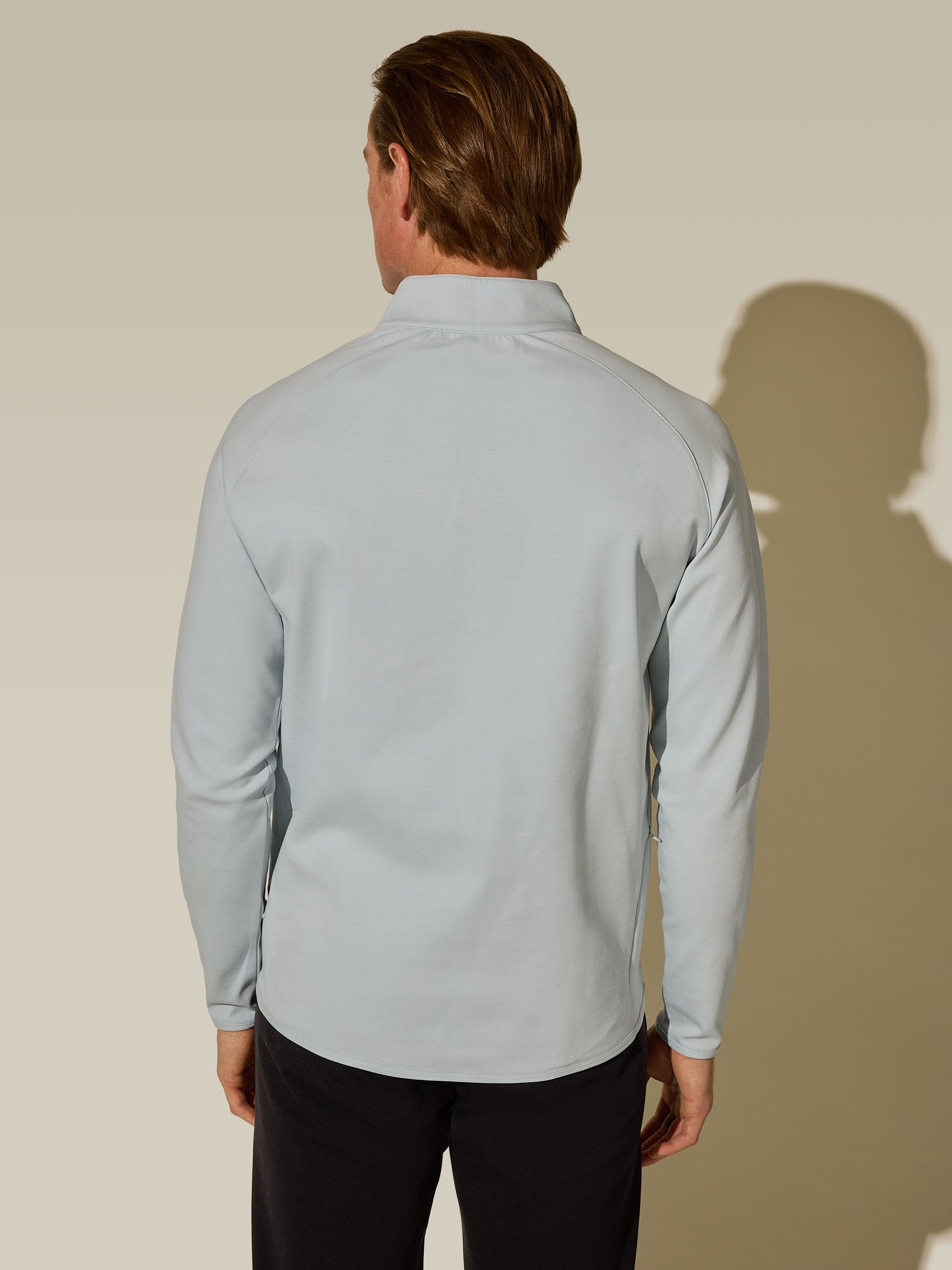 Half zip - Pearl Blue