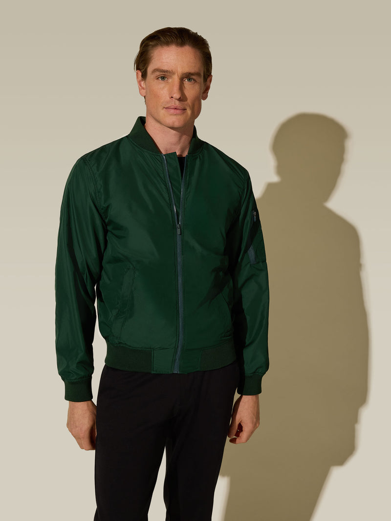 Aviation Jacket Mountain View Classic Bomber Jacket For Men