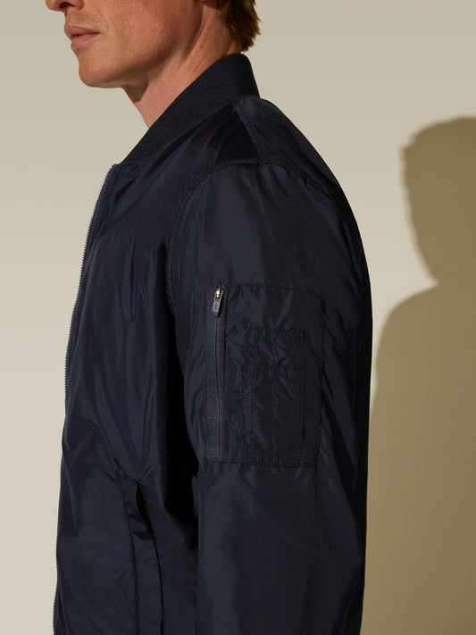 Aviator Jacket - Dark Navy