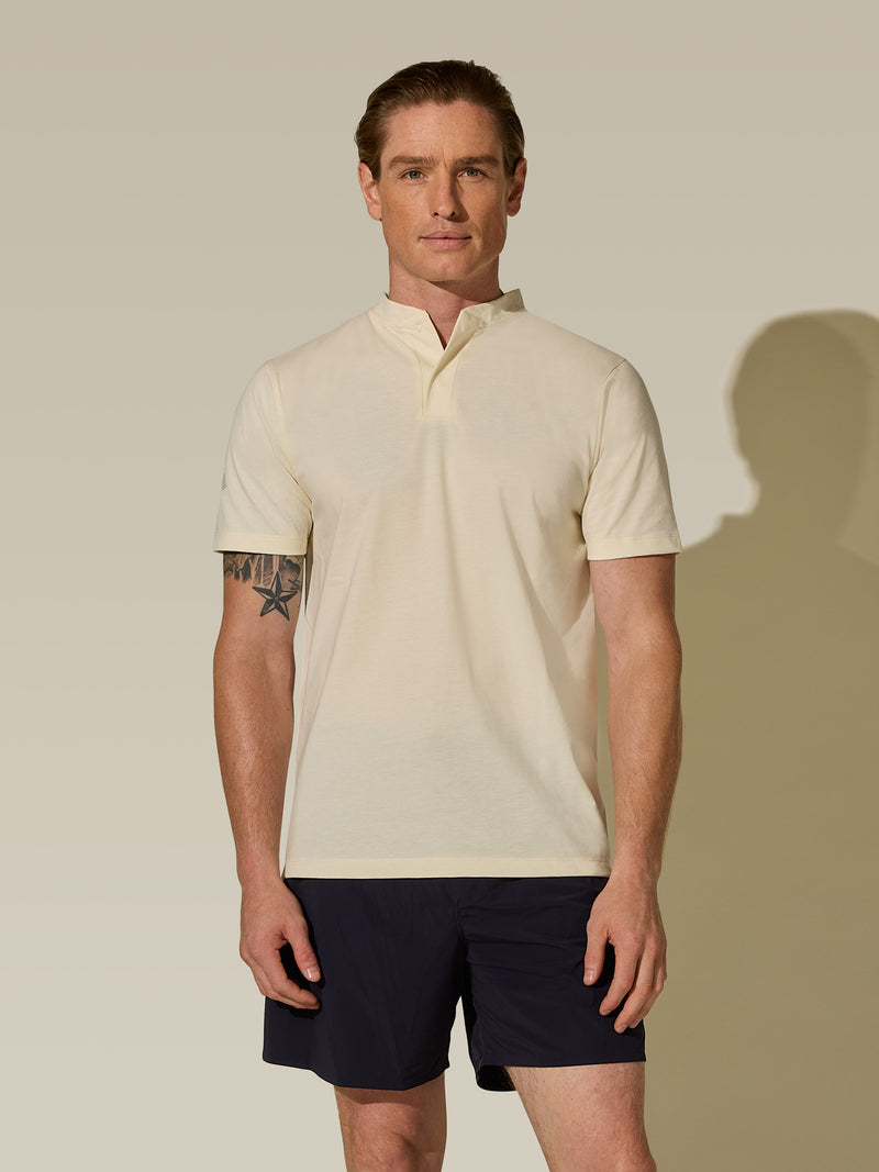 Sports Kit Henley - Butter Cream