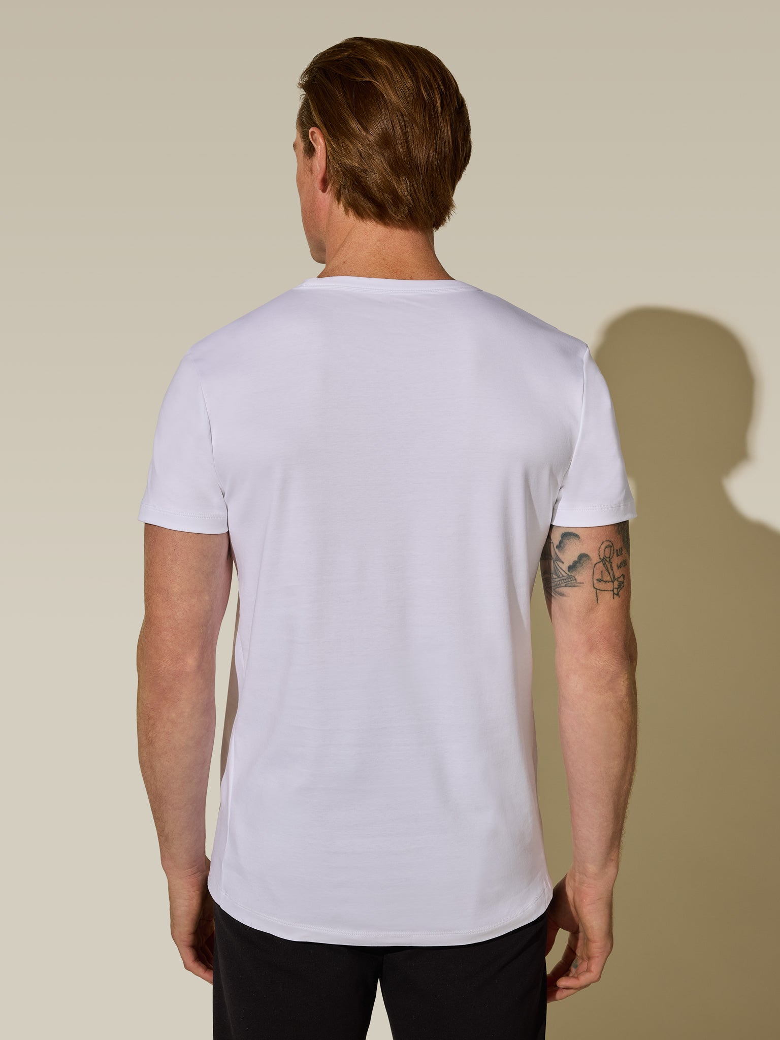 One Pocket Travel Tee  - Soft White