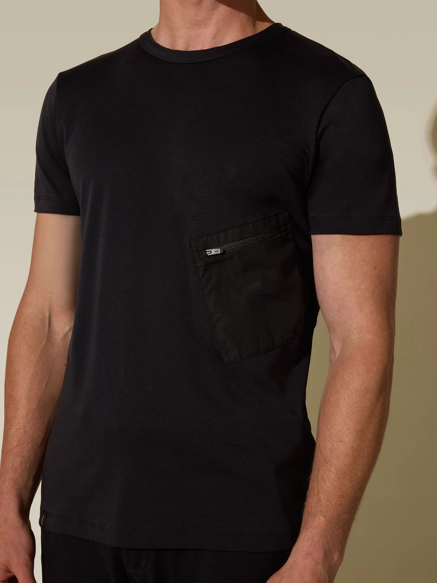 One Pocket Travel Tee - Black Beauty