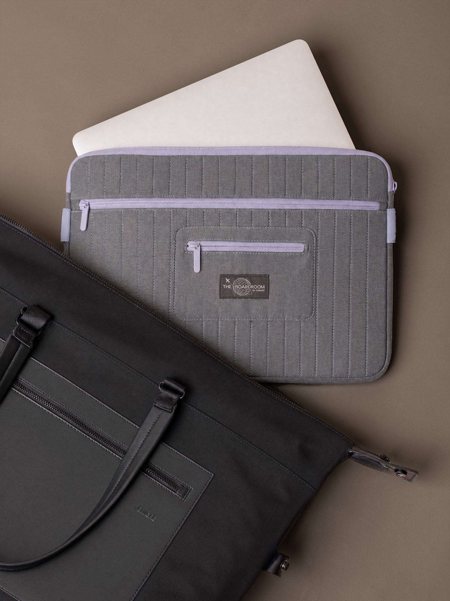 Work tote with padded compartment designed to fit up to a 16 inch laptop