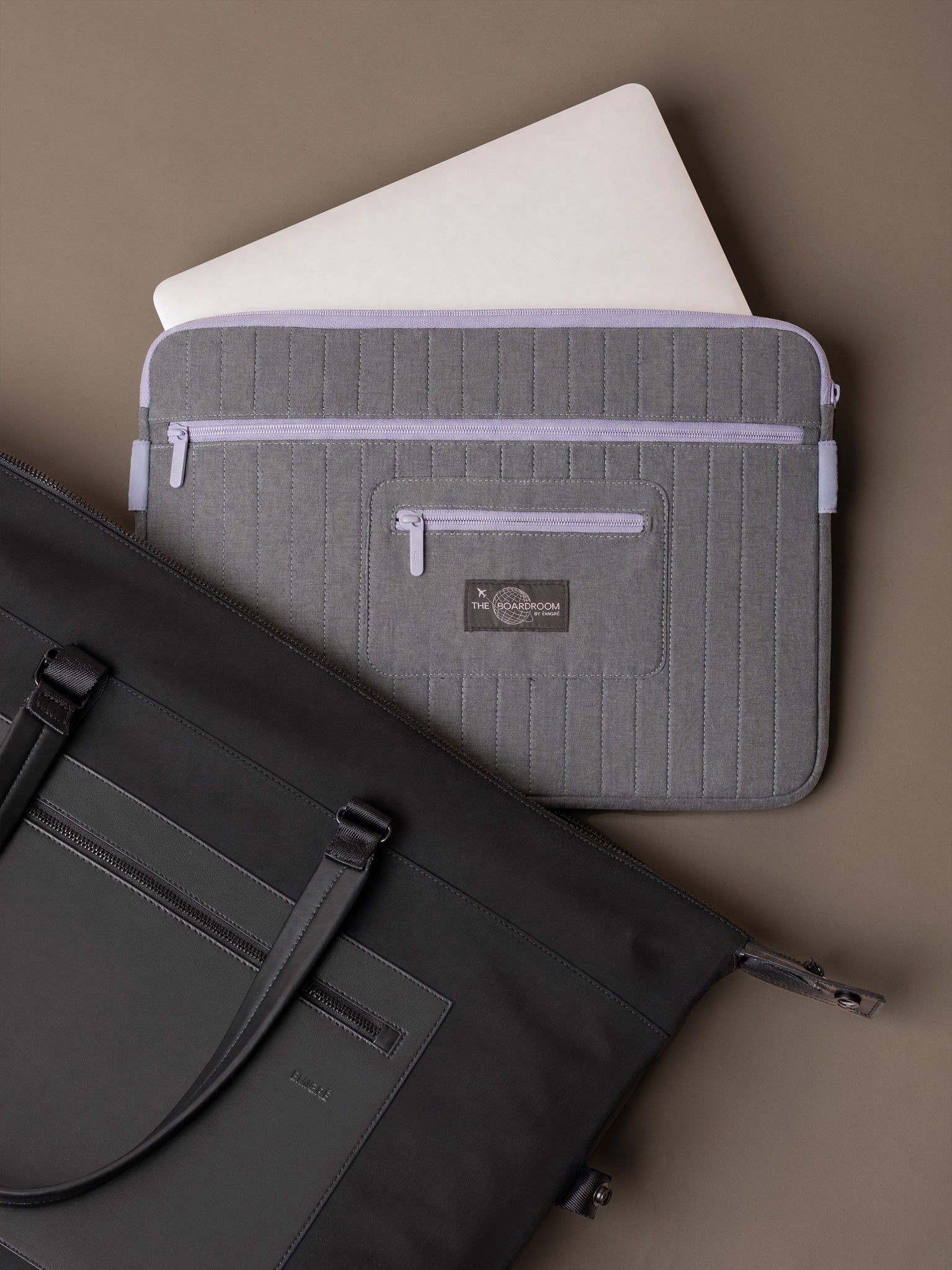 Work tote with padded compartment designed to fit up to a 16 inch laptop
