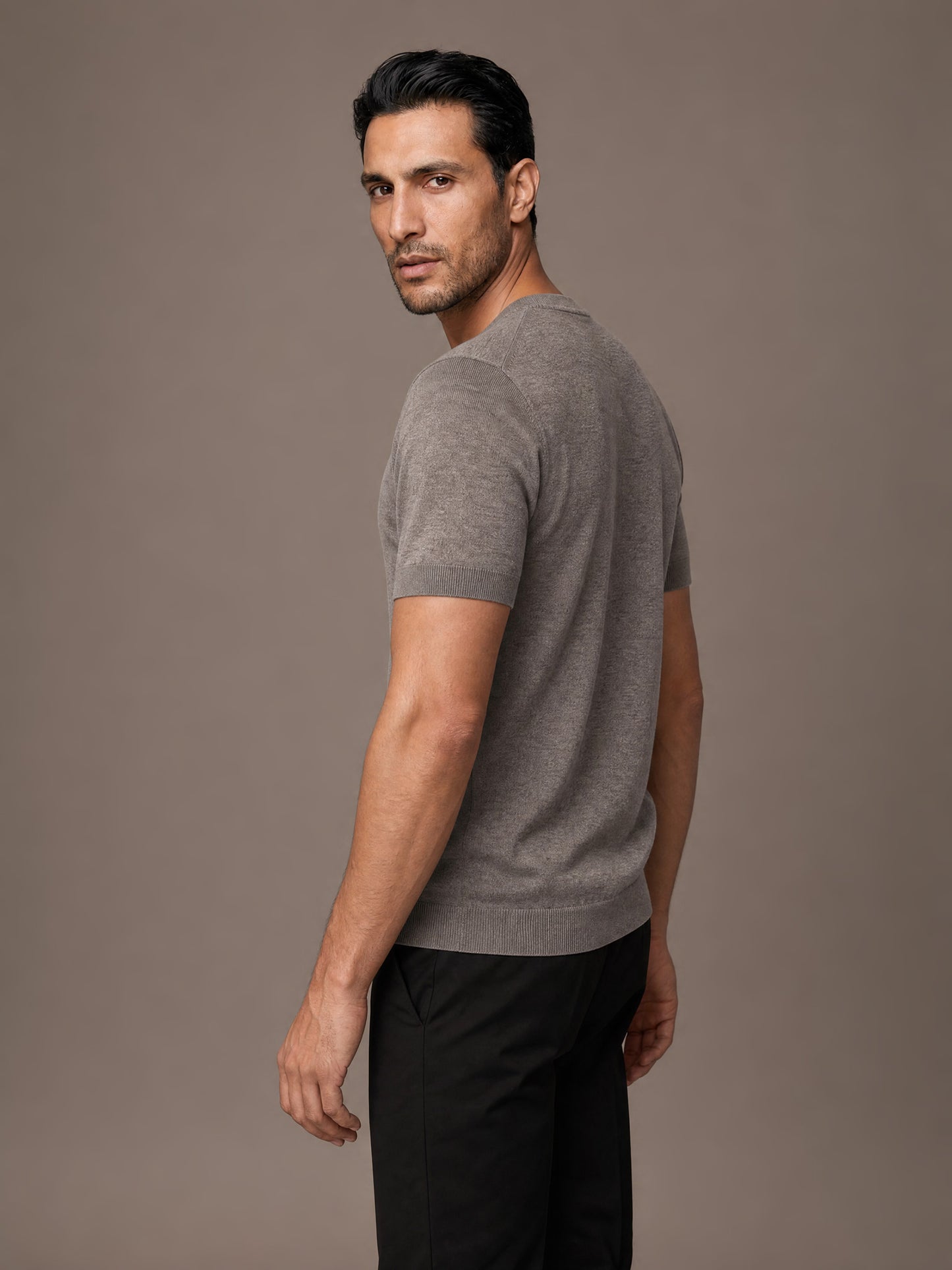 The Chair Merino T-shirt - Downtown Grey