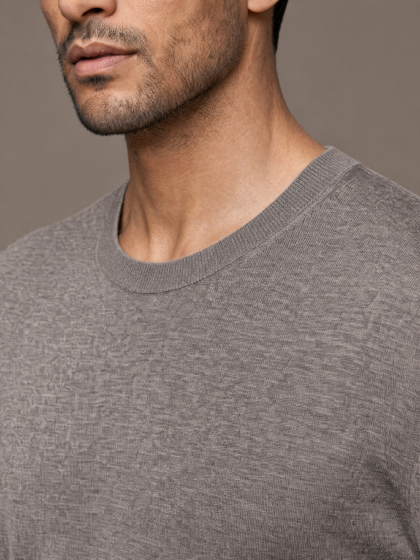The Chair Merino T-shirt - Downtown Grey