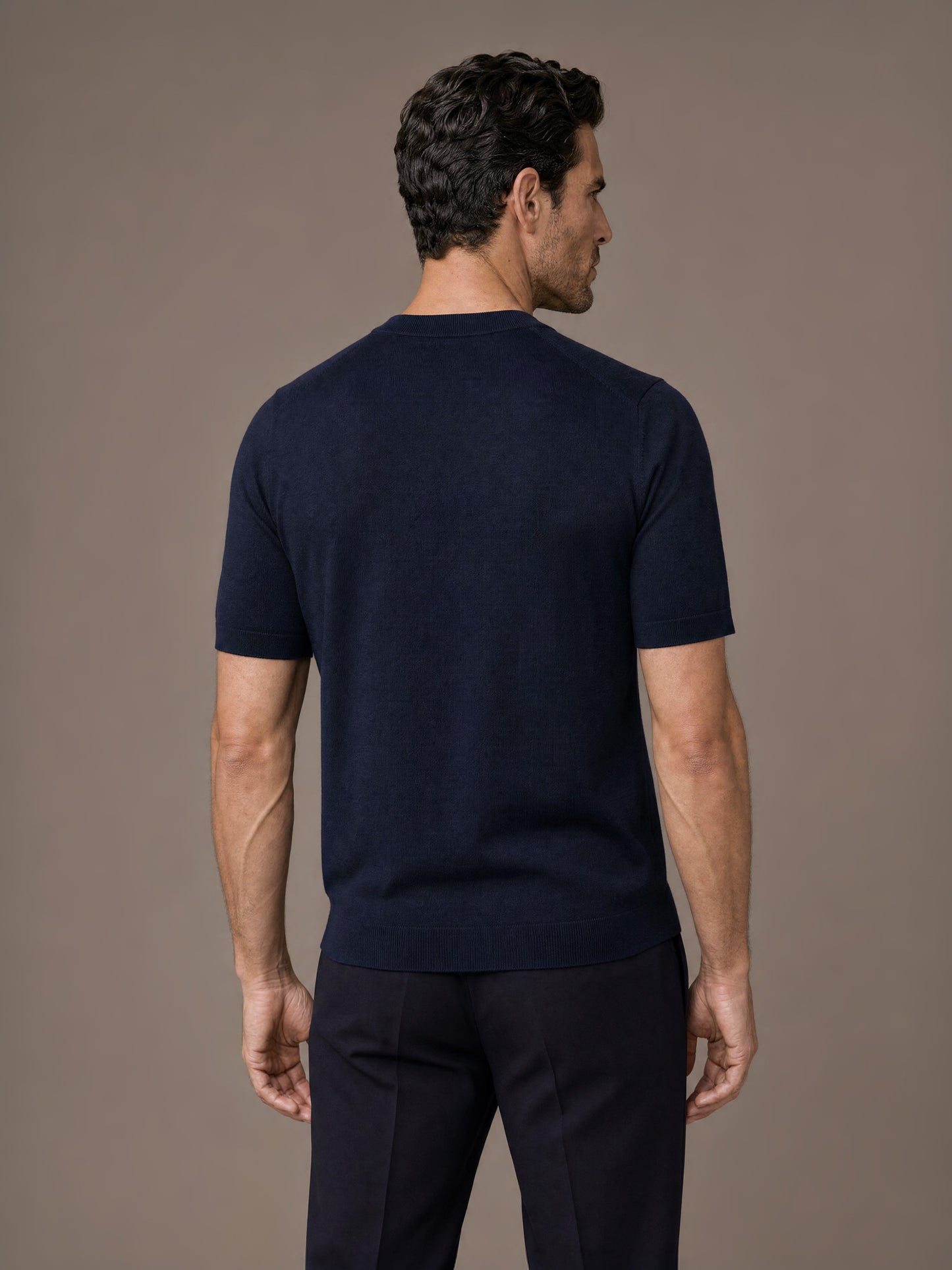 The Chair Merino T-shirt - Dark Navy