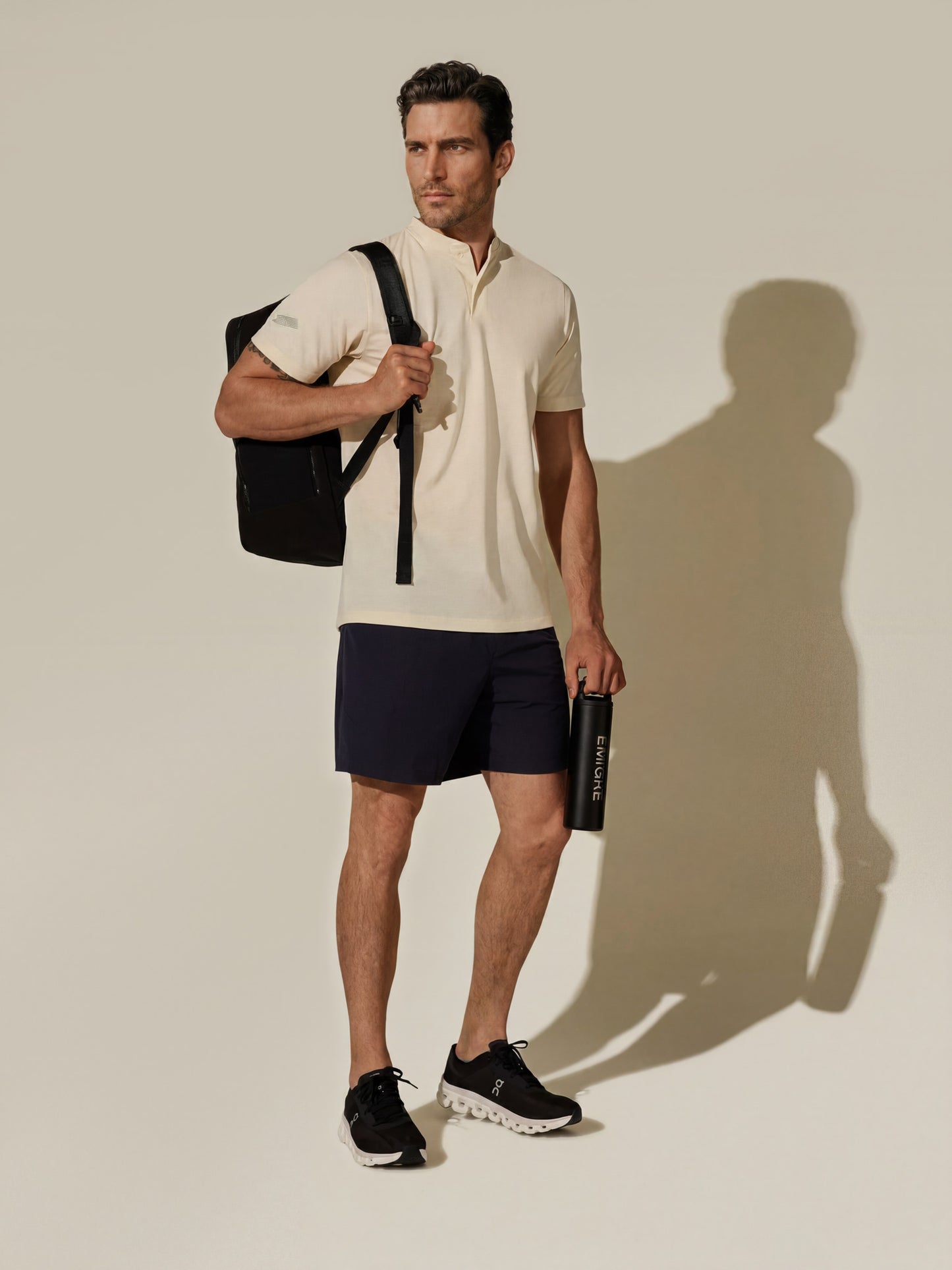 Sports Kit Henley - Butter Cream