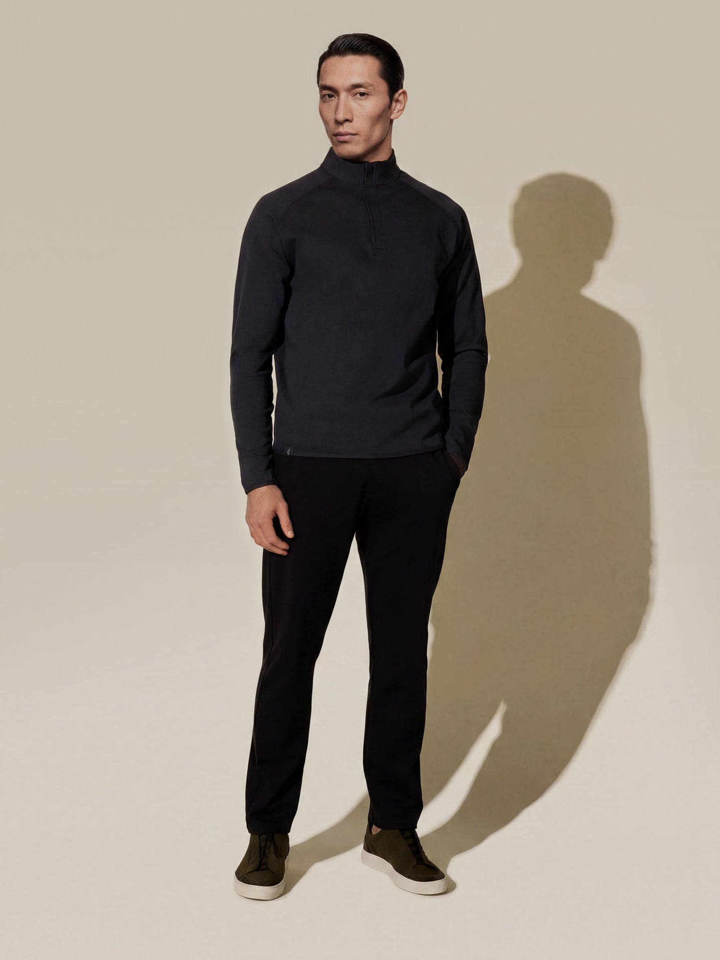 Half zip - Nordic Blue