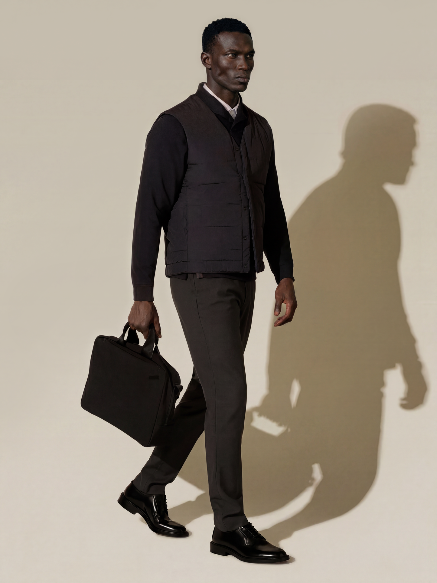 Thermal Travel Gilet - Downtown Grey