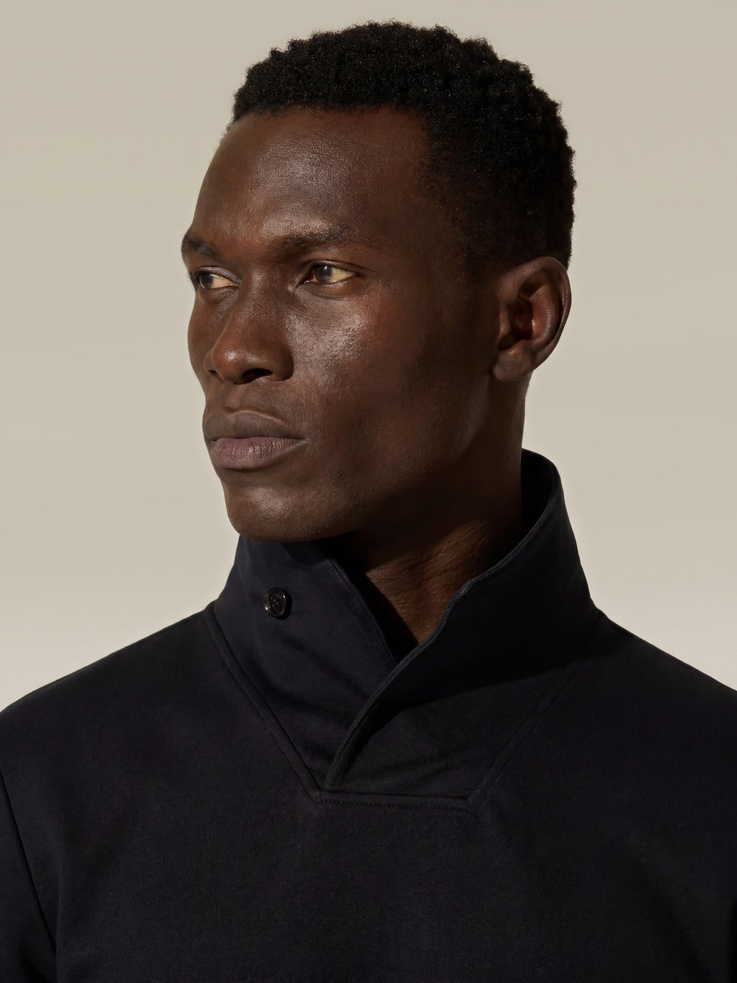 Shawl Neck - Black Beauty