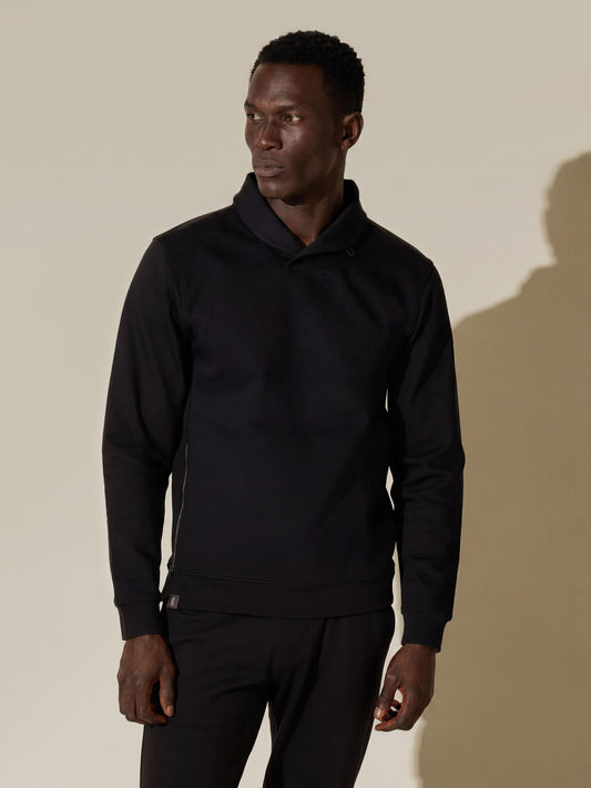 Shawl Neck - Black Beauty