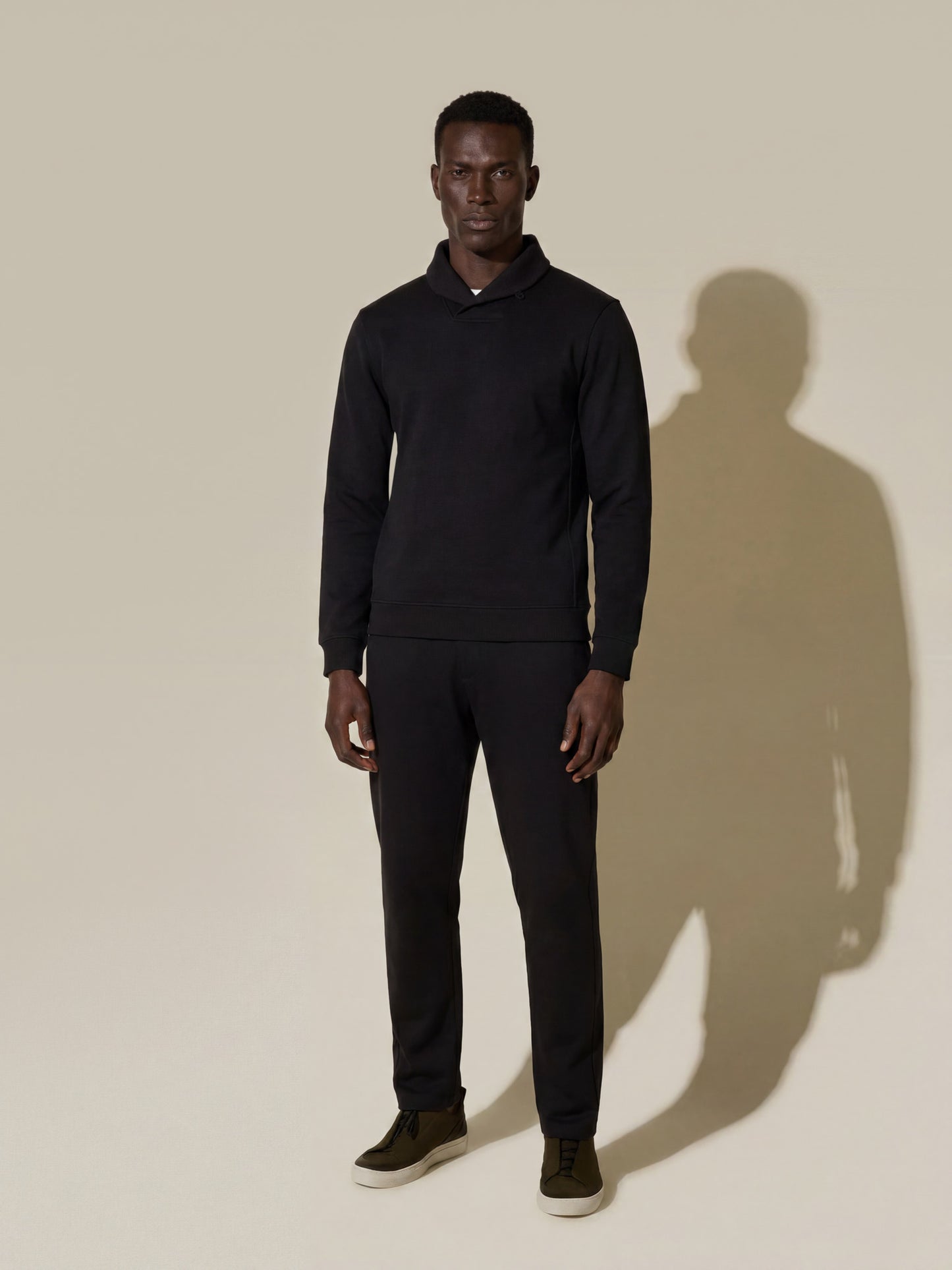 Shawl Neck - Black Beauty