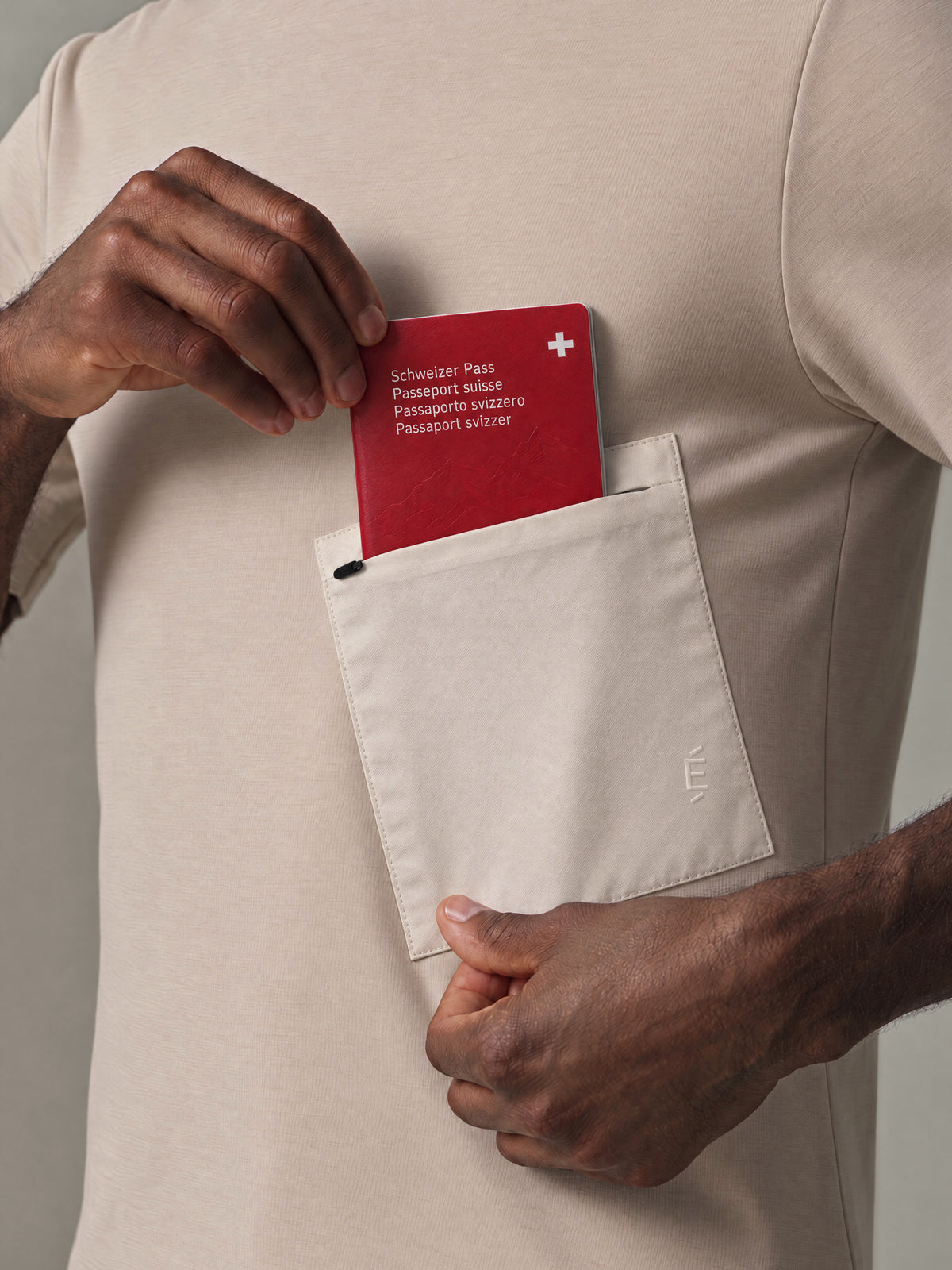 One Pocket T-shirt - Khaki
