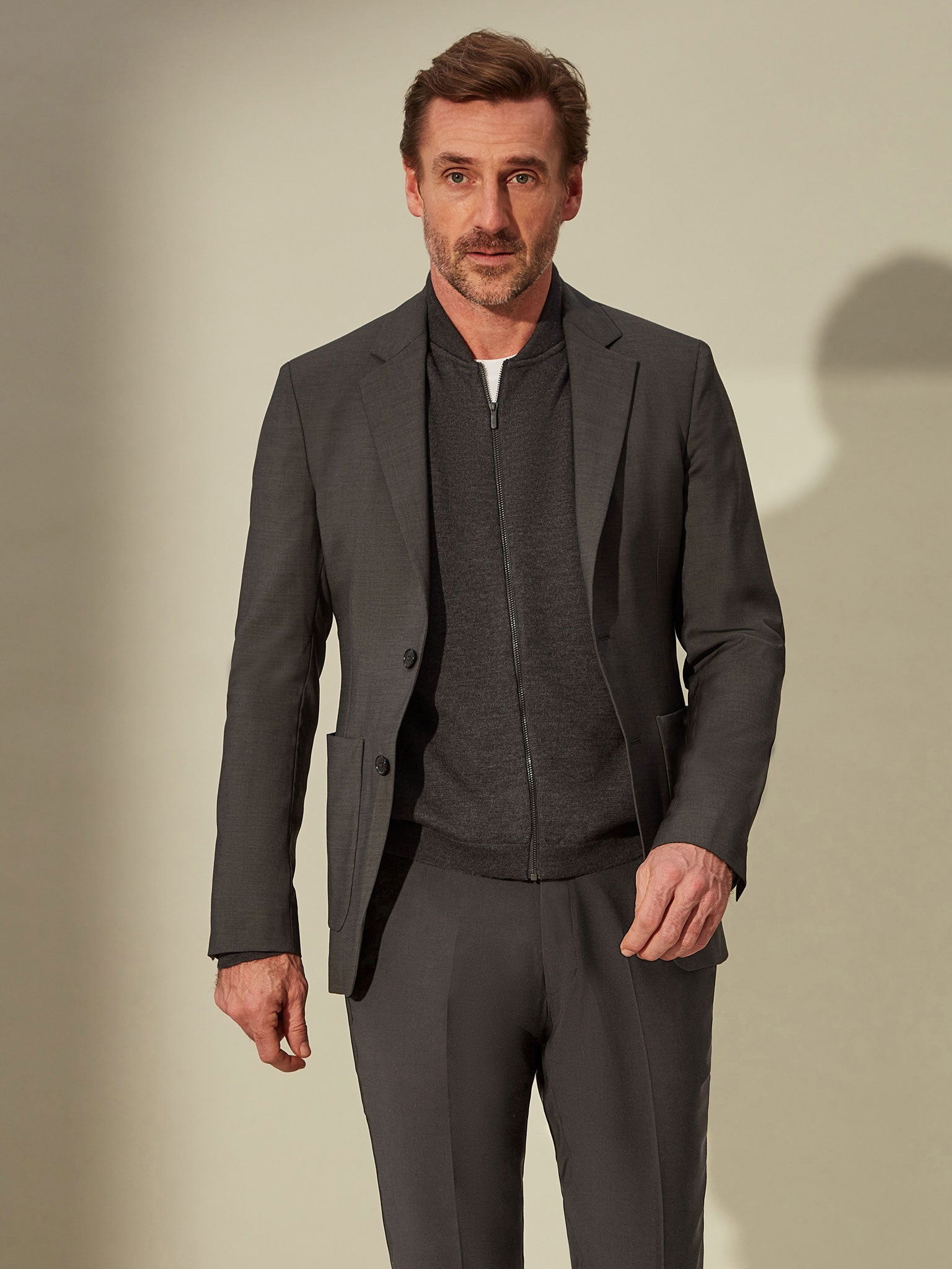 grey cardigan for men, stay warm and stylish with Emigre's latest collection