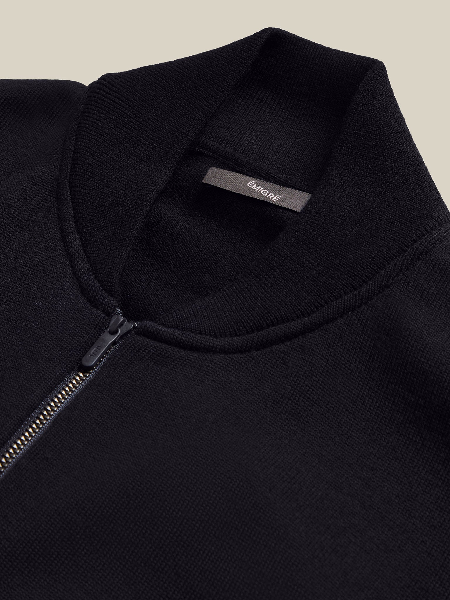 Merino Men's Zip Cardigan - Nordic Blue